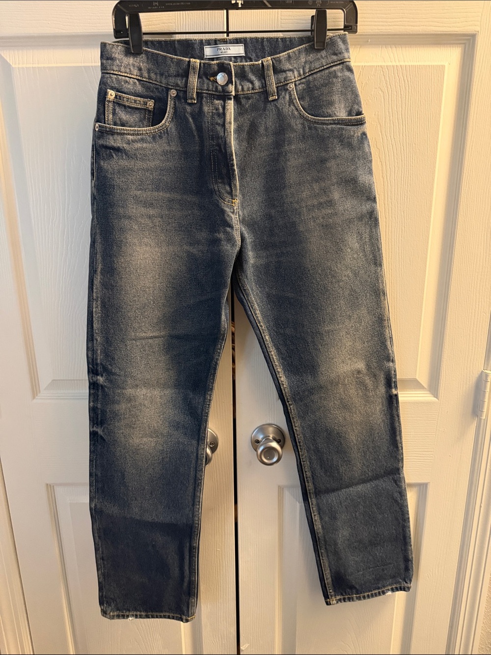 Prada Straight Leg Jeans in Size 25 - Picture 2 of 8